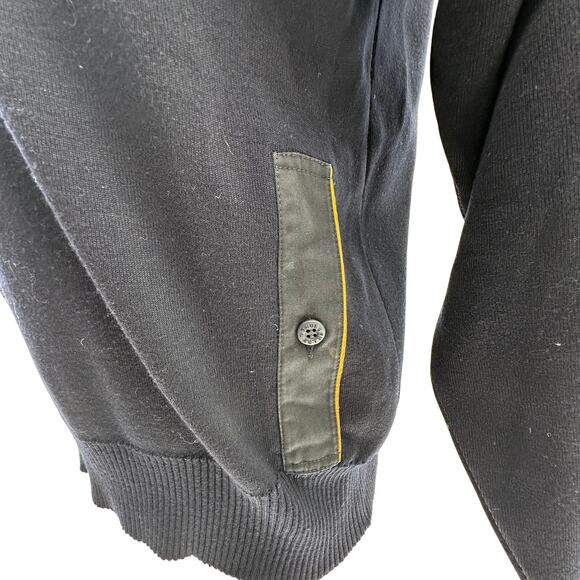 Paul & Shark Yachting Navy Crew Neck/Ribbed Hemmed Sweater- S - Picture 4 of 9